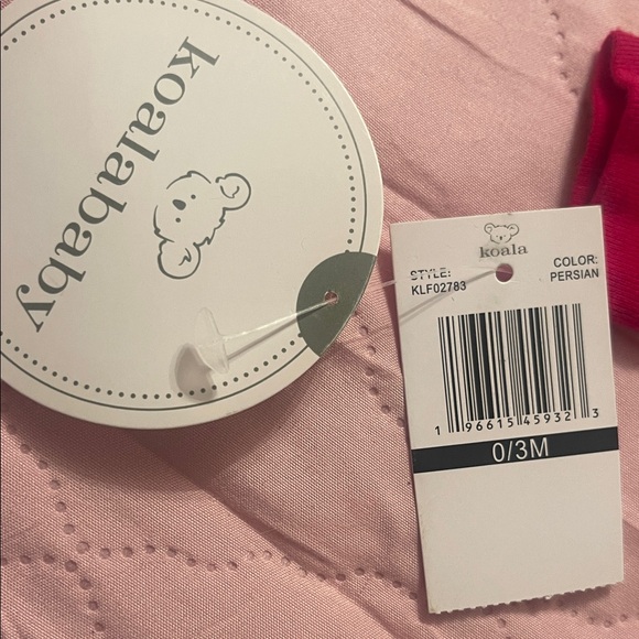 Carter's Red Fleece Footie with Cute Animal Design - Picture 5 of 5